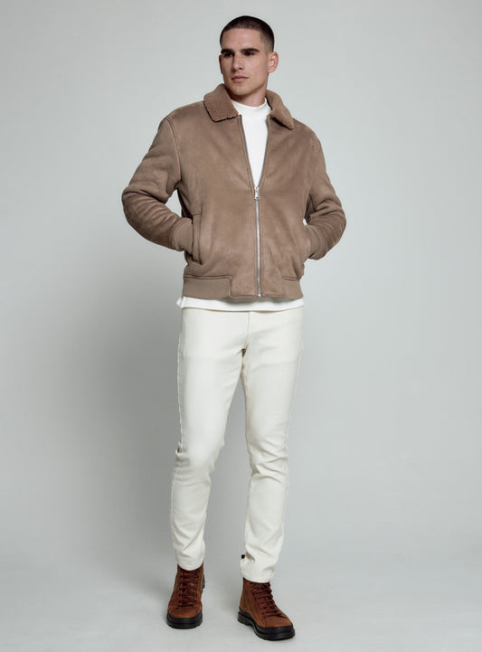 7 Diamonds Evolution Sherpa Bomber Jacket