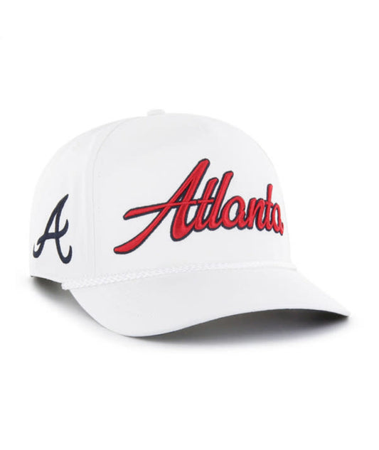 Atlanta Braves White Overhand '47 Hat at Rugged Refined