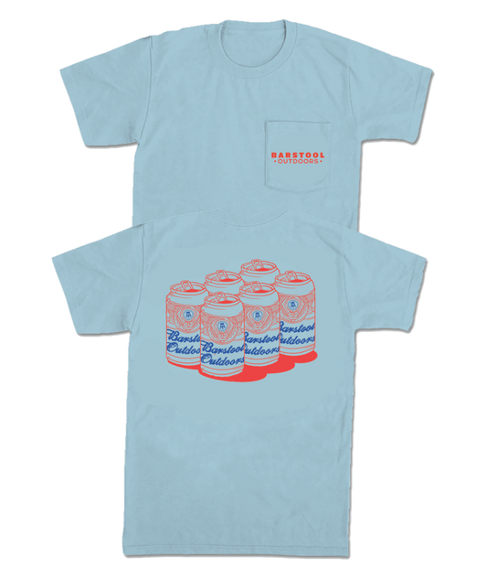 Barstool Outdoors 6 Pack Pocket Tee

