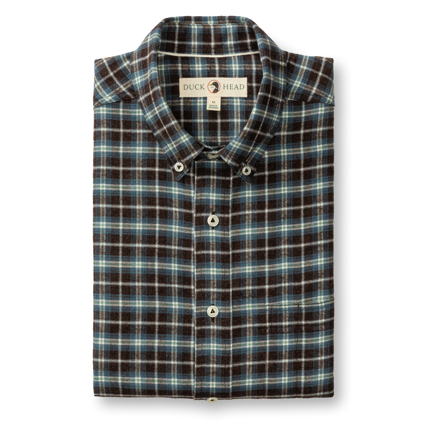 Duck Head Cotton Flannel Sport Shirt