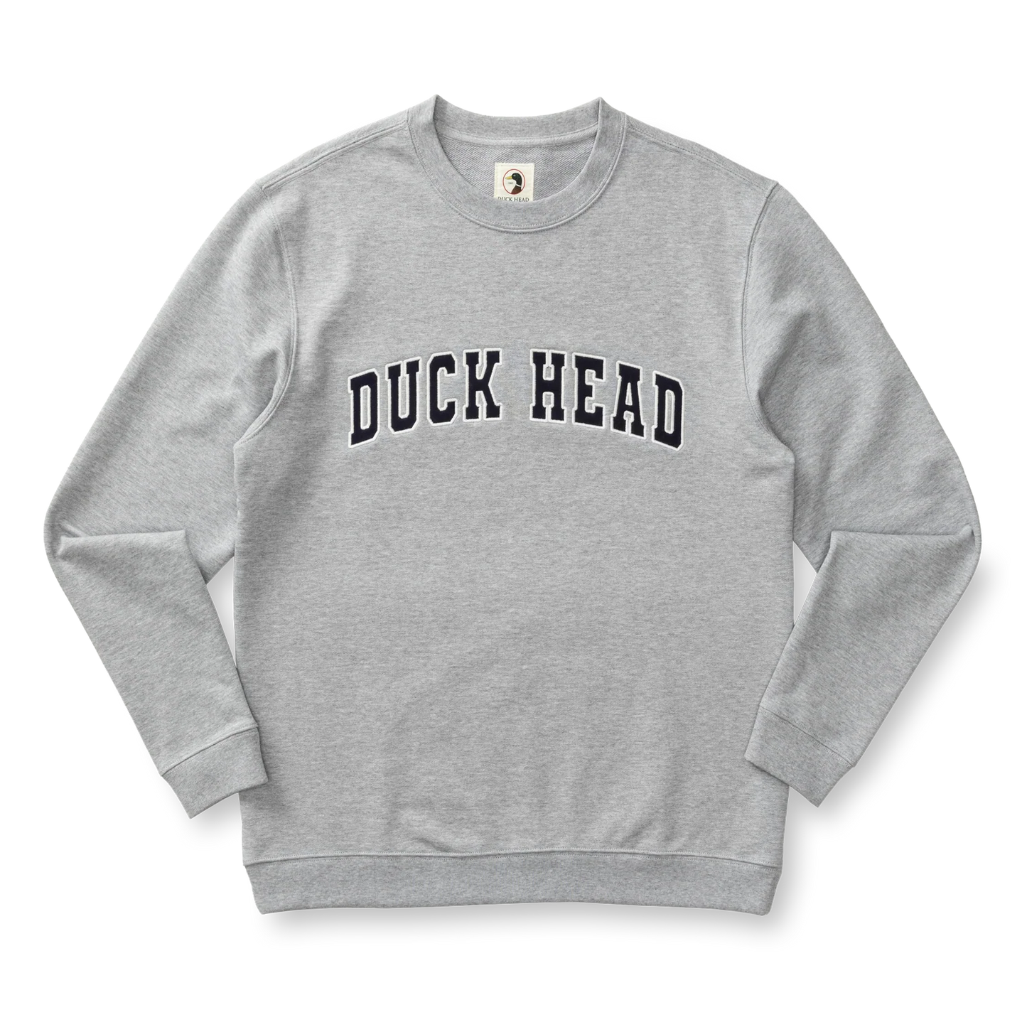 Duck Head Appliqué Crewneck Sweater