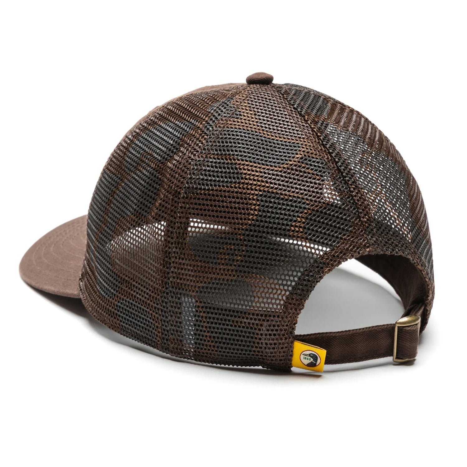 Duck Head Trucker Hat With Camo Mesh