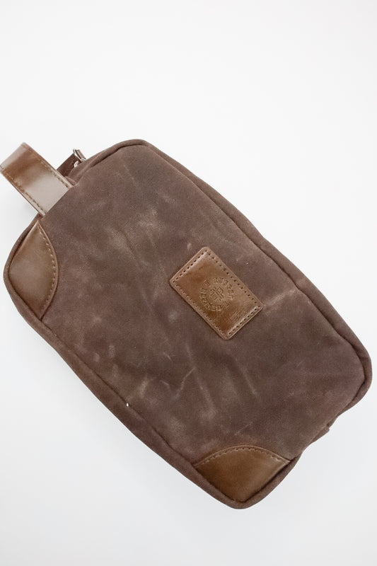 Rugged Refined Waxed Canvas Travel Bag