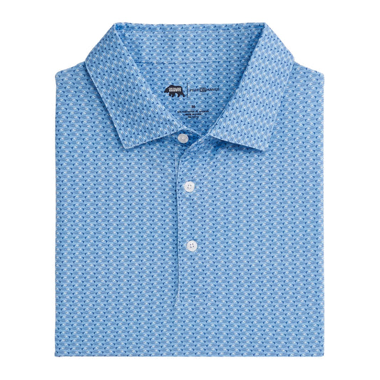 Goldie Printed Performance Polo