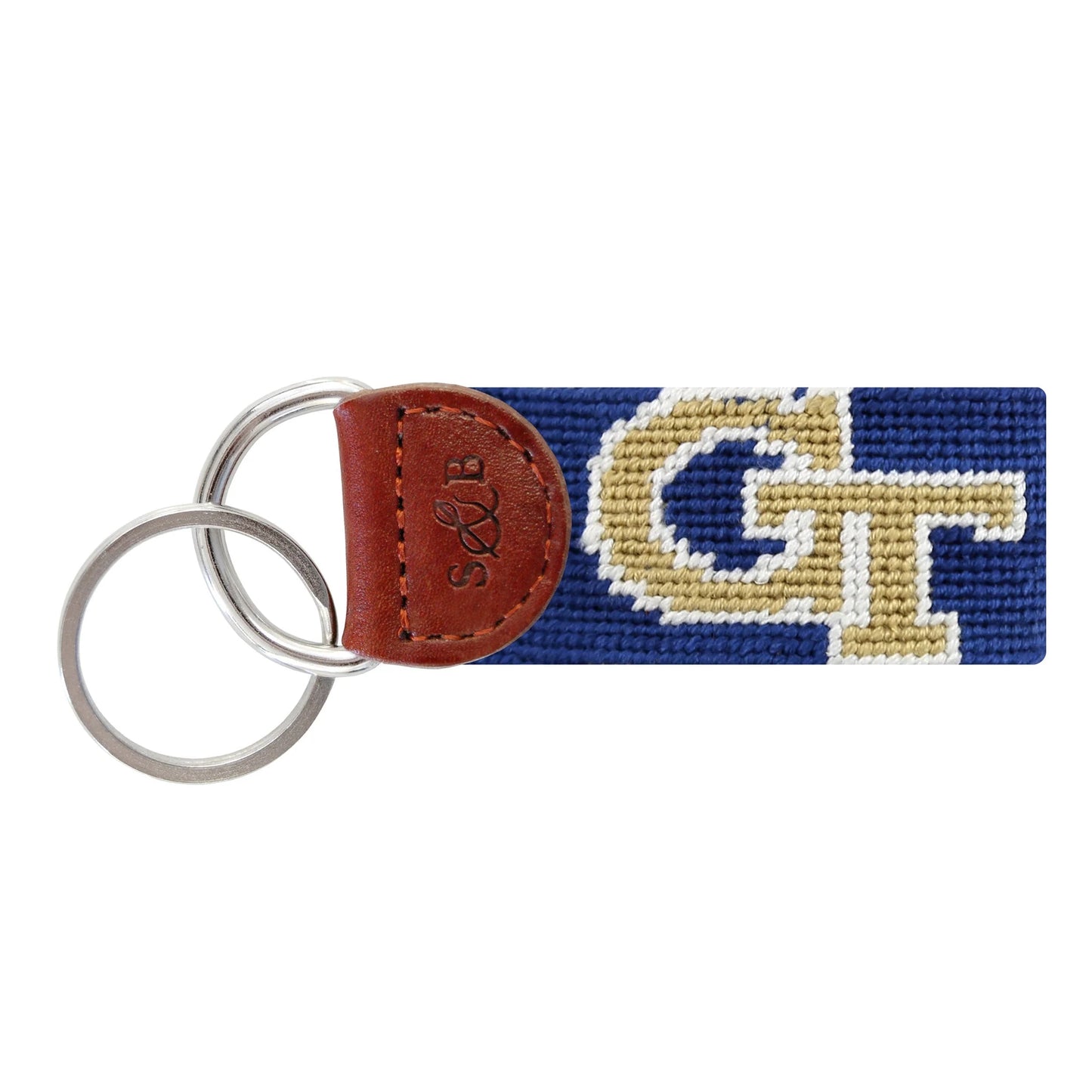 Needlepoint Key Fob