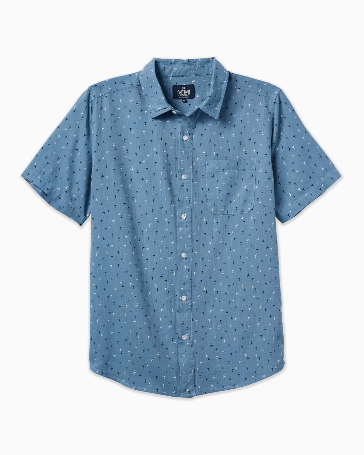 Increased Hour Button Happy Hour Button Up – Rugged Refined