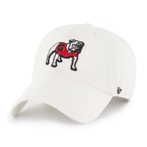 GEORGIA BULLDOGS WHITE 47 CLEAN UP