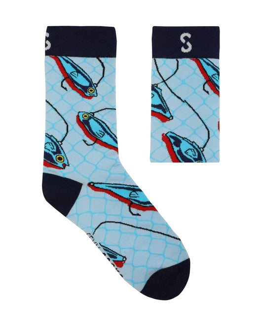 Sexy socks gone fishing