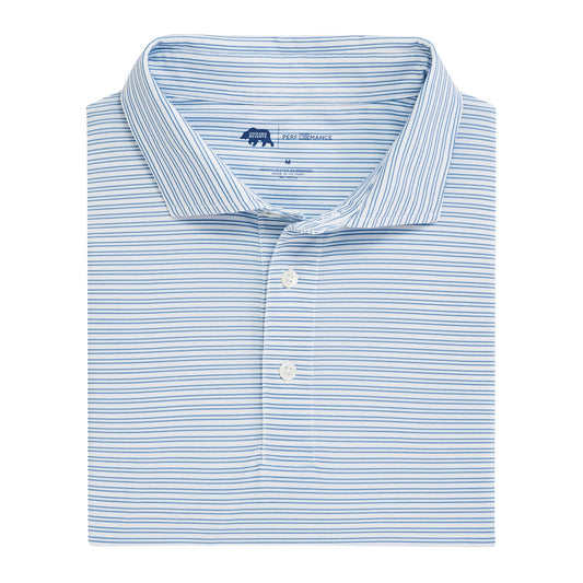 Pairing Stripe Performance Pique Polo