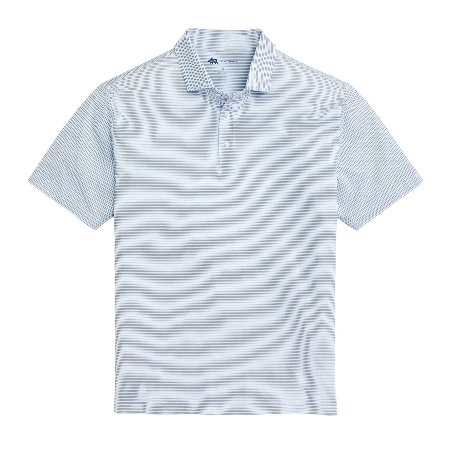 Pairing Stripe Performance Pique Polo