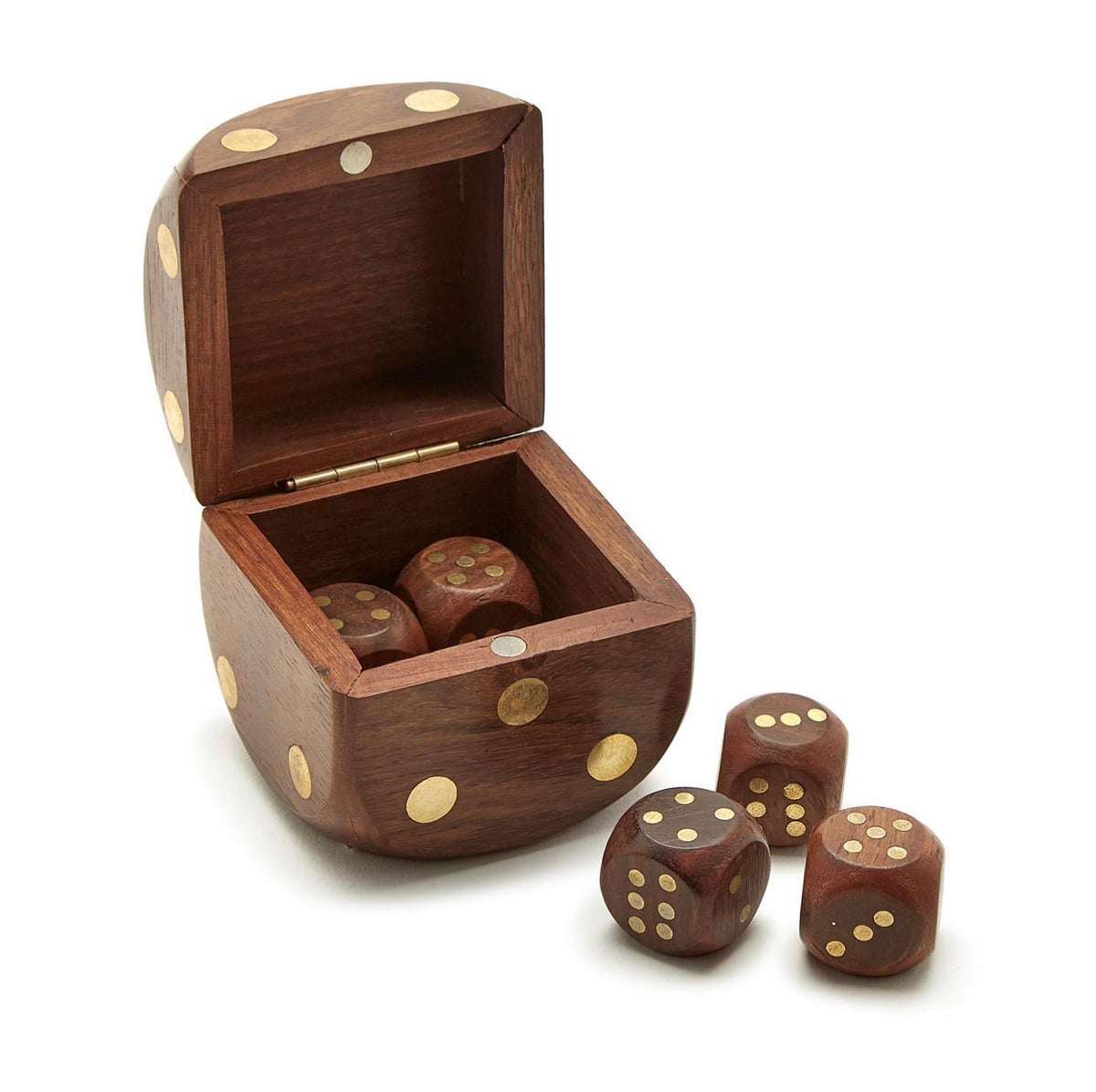Wooden Dice Set