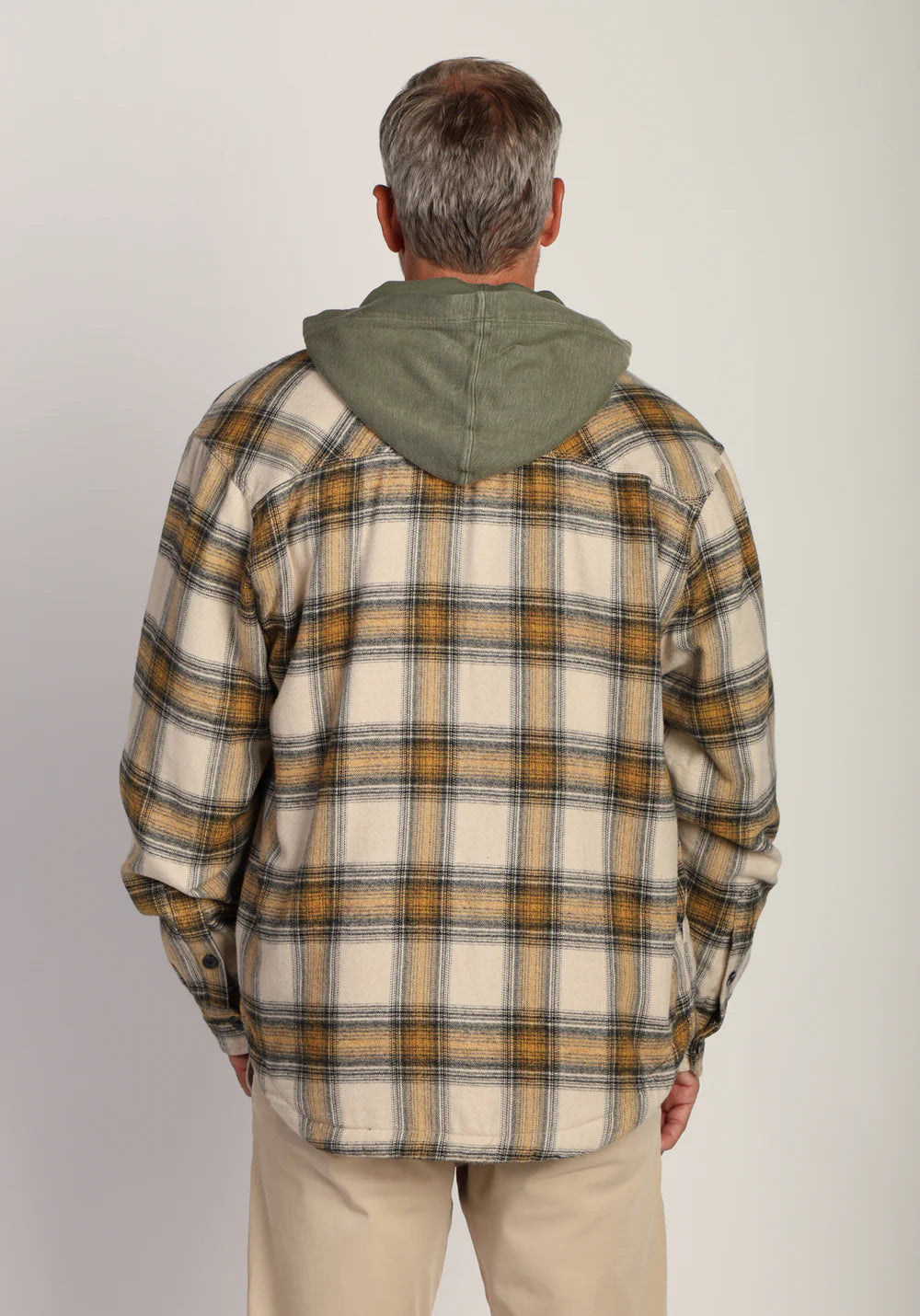 Jackson Plaid Shirt Jacket in Sun colorway 