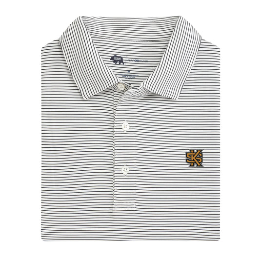 Kennesaw State Birdie Stripe Performance Polo