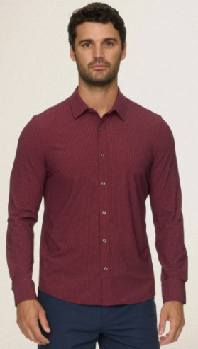 Loretto Dot Print Journey Shirt