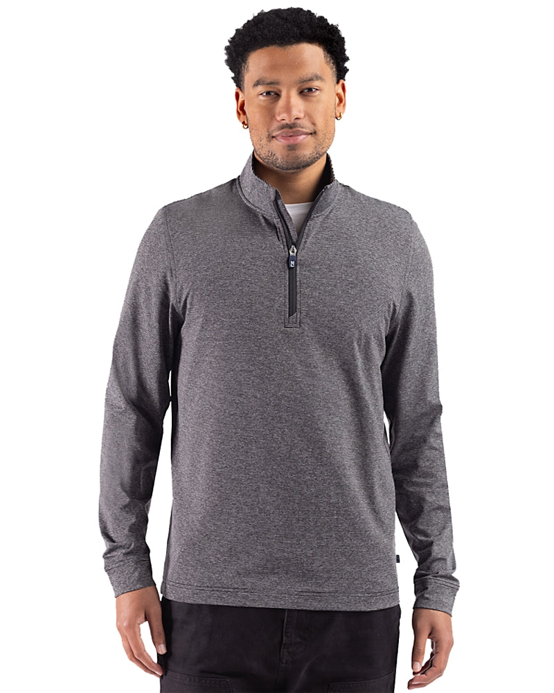 Adapt Stripe Quarter Zip