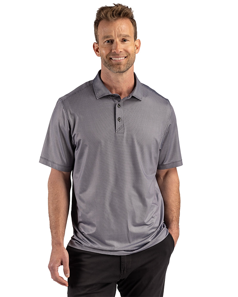 Pike Lattice Print Polo