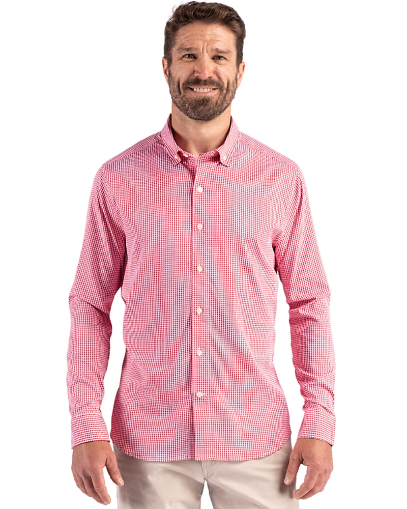 Skyline Gingham Long Sleeve Button Down