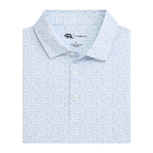 Beachcomber Printed Performance Polo