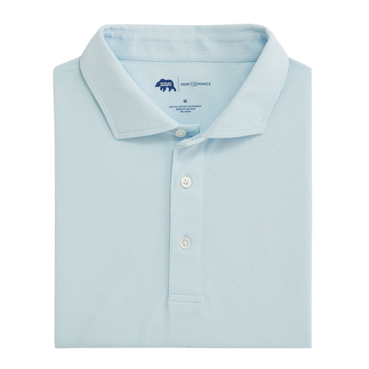 19th Hole Solid Performance Pique Polo