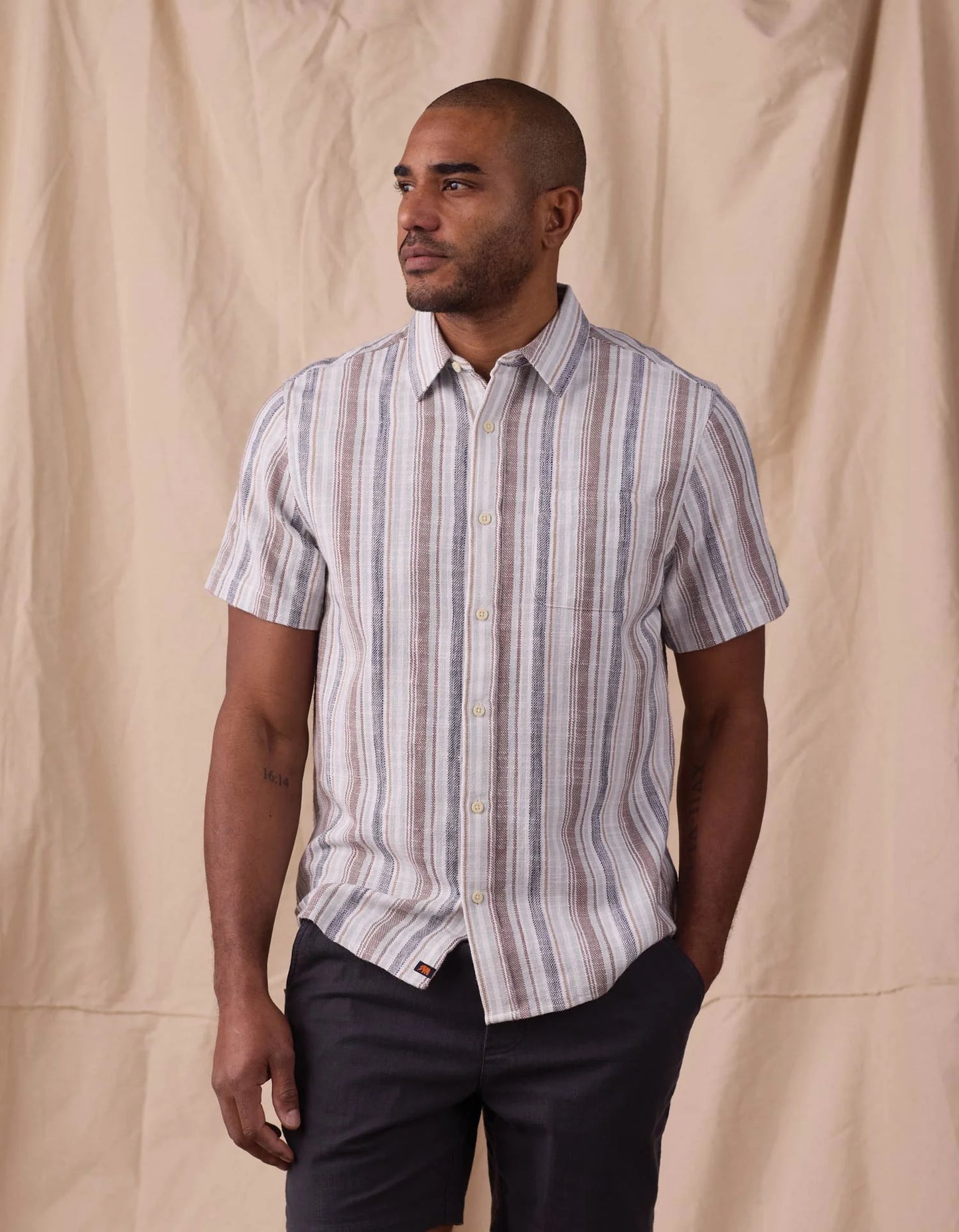 Freshwater Short Sleeve Button Up Shirt