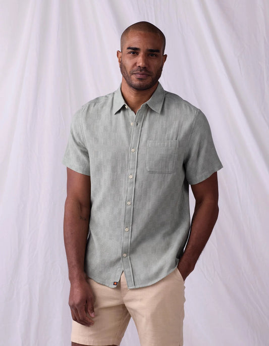Freshwater Short Sleeve Button Up Shirt