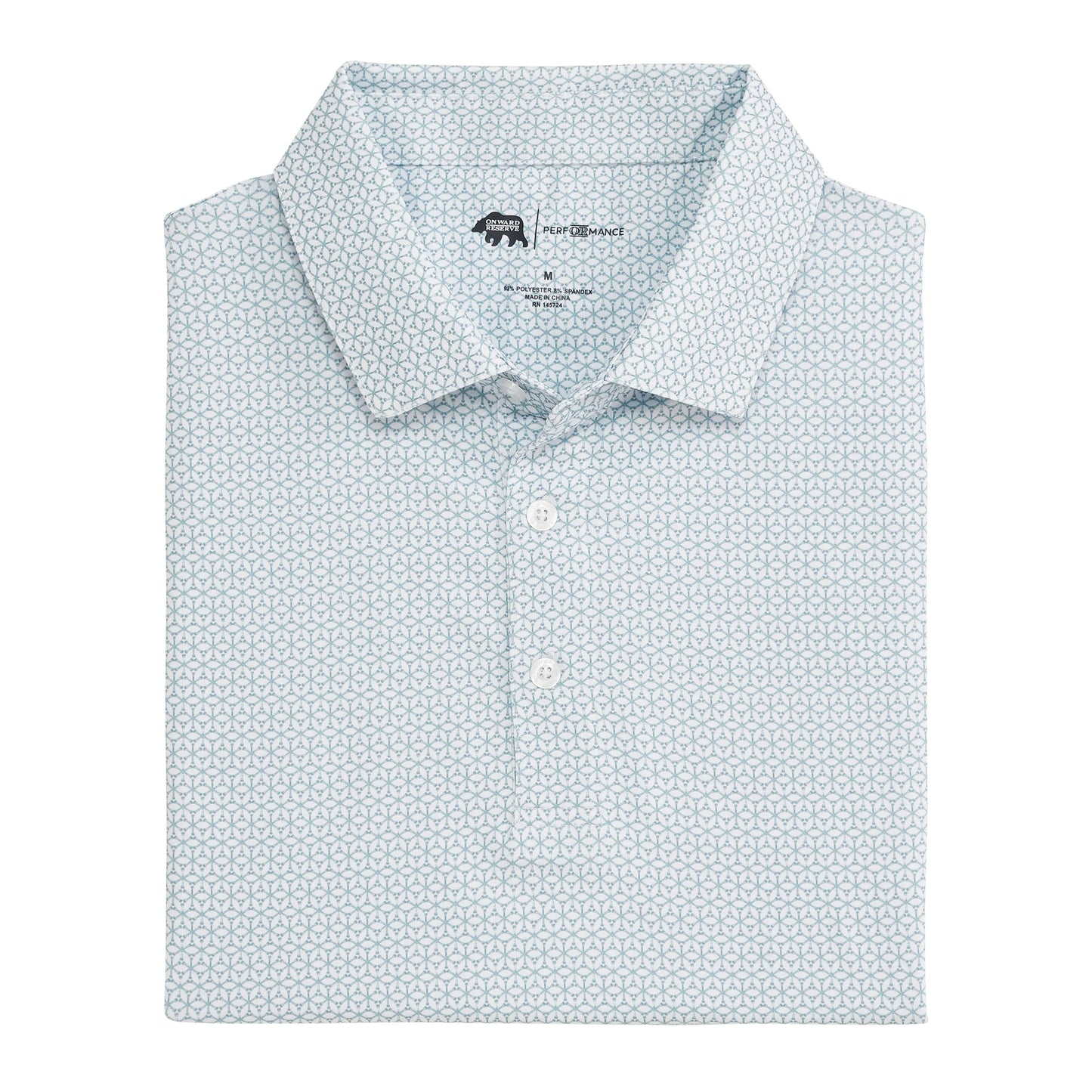 Printed Performance Polo
