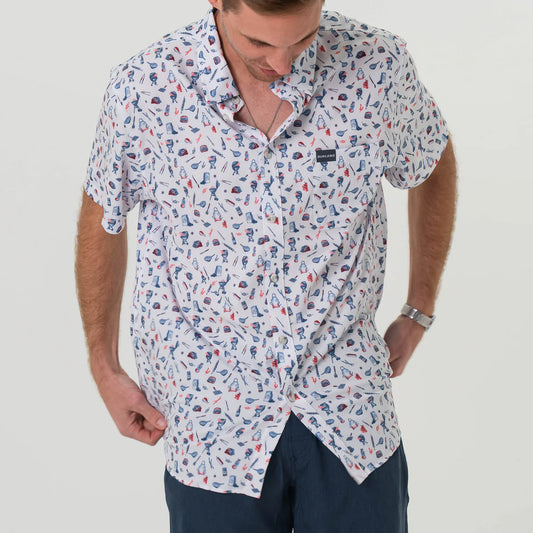 Performance Button Up