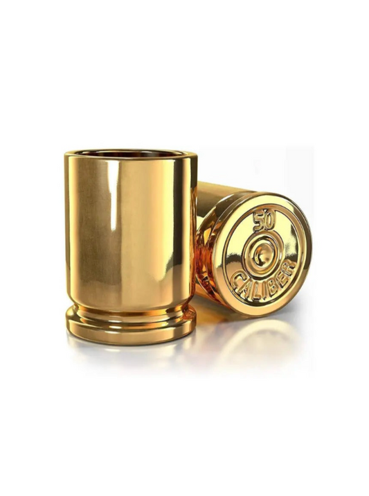 50 Cal. Ceramic Shot Glasses - Set of Two