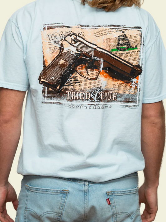 American Original Tee - Chambray