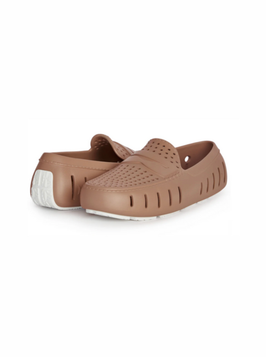 Country Club 1 Driver Shoes - Tan & Bright White
