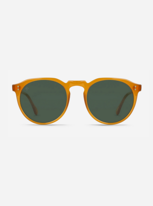 Remmy Sunglasses - Honey & Green Polarized