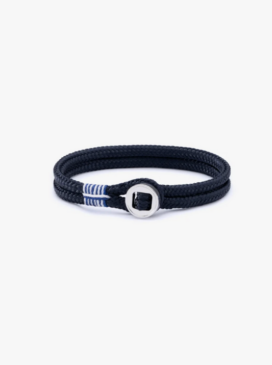 Don Dino Bracelet - Navy & Silver