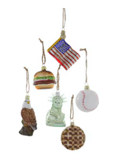 Tiny America Ornaments