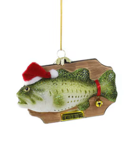 Caroling Fish Ornament