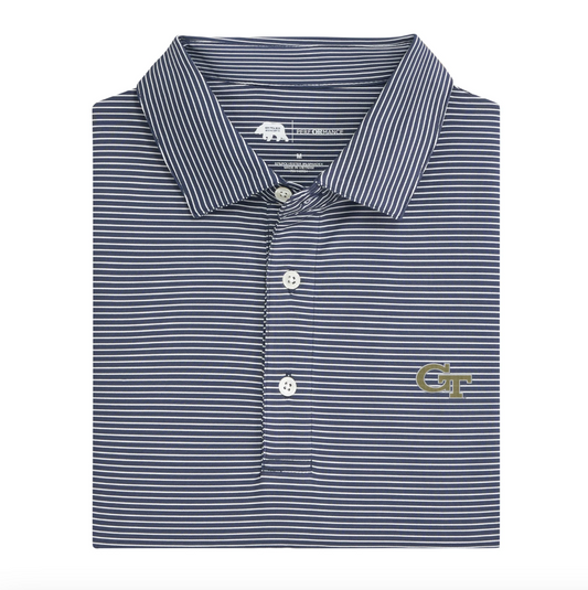 Georgia Tech Birdie Stripe Polo