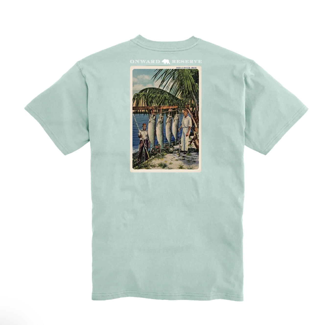 On the Dock Postcard Tee