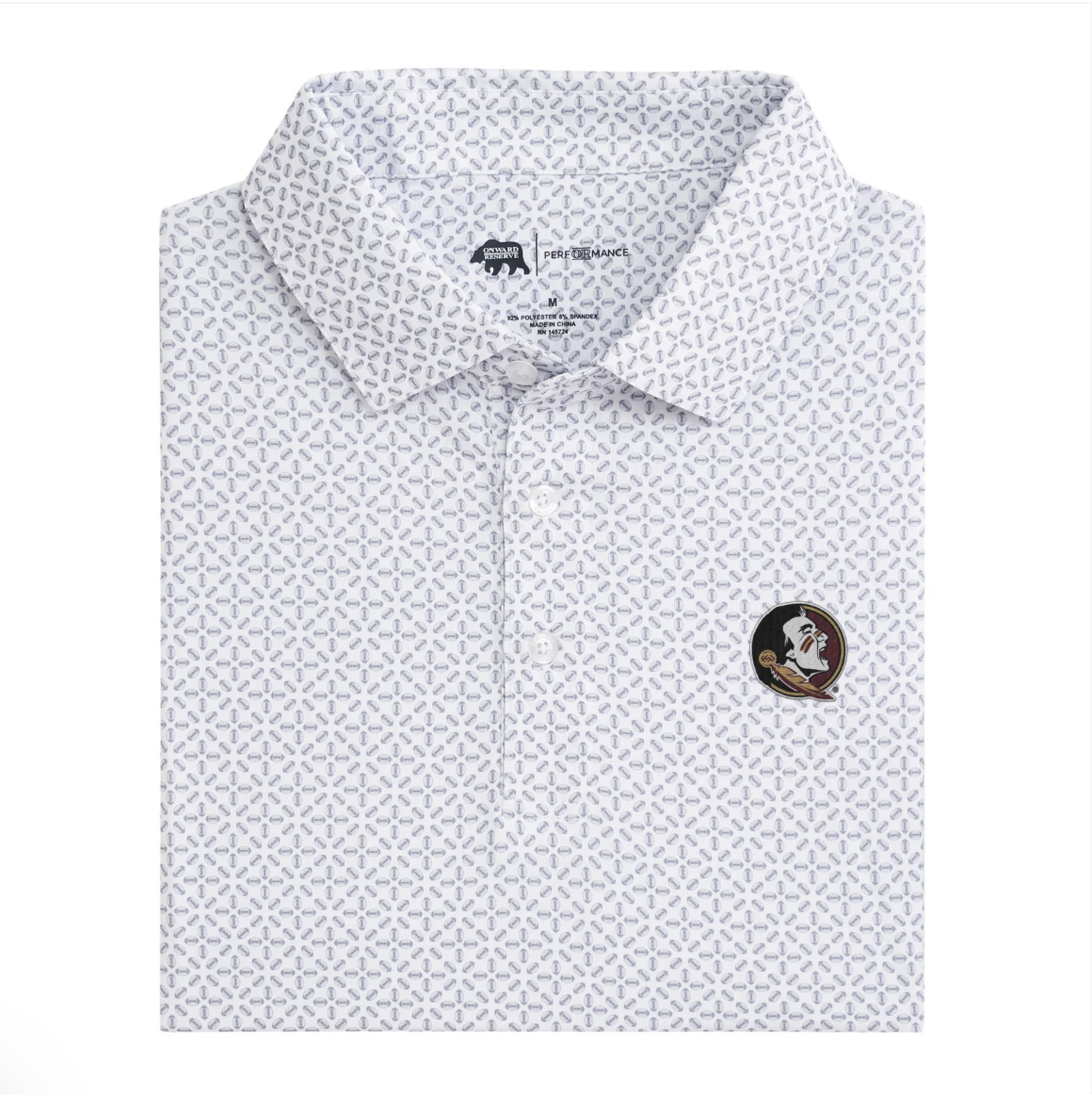 Gameday Printed Performance Polo