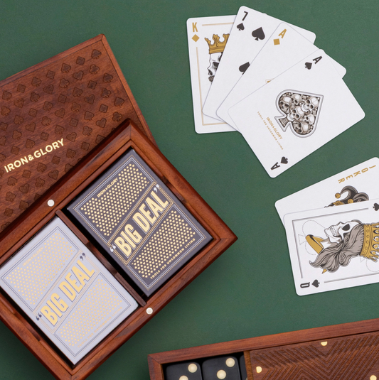 Iron & Glory Deluxe Box of Playing Cards
