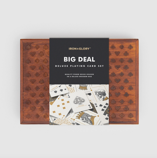 Iron & Glory Deluxe Box of Playing Cards