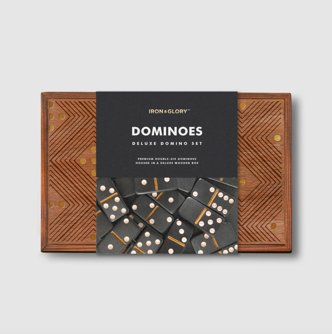 Iron & Glory Deluxe Box of Dominoes