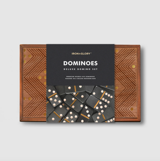 Iron & Glory Deluxe Box of Dominoes