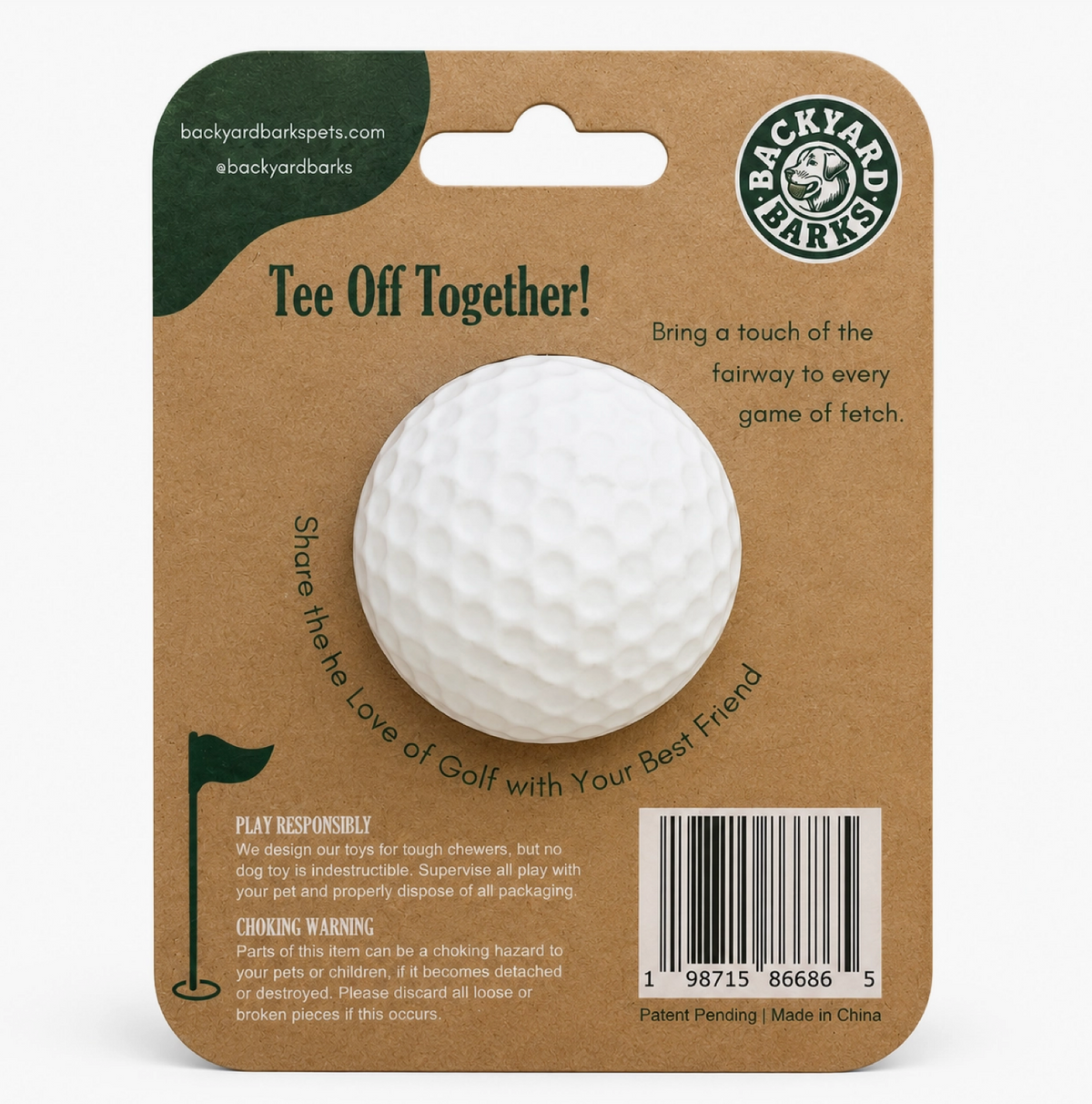 Golf Dog Ball