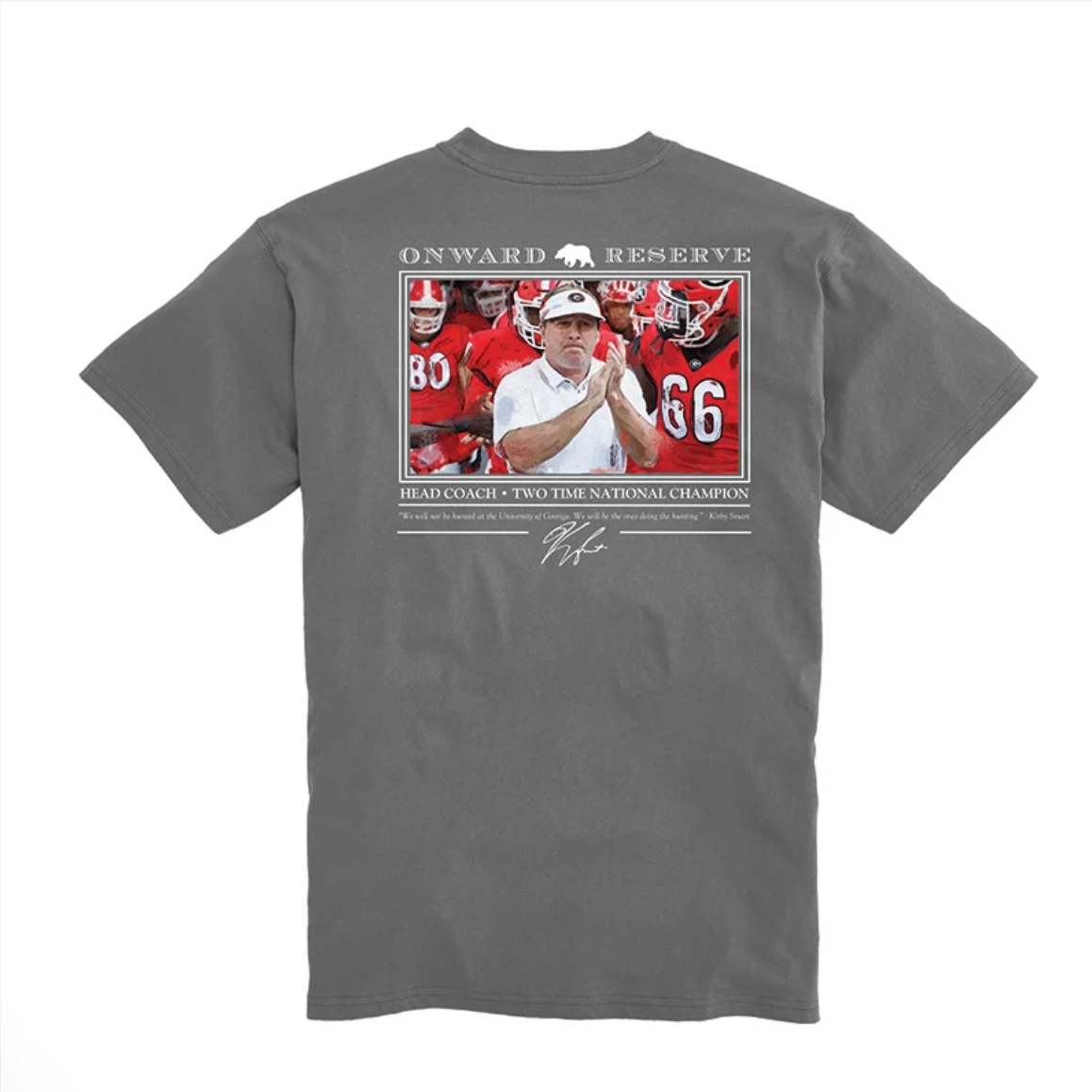 UGA Kirby Smart Tee