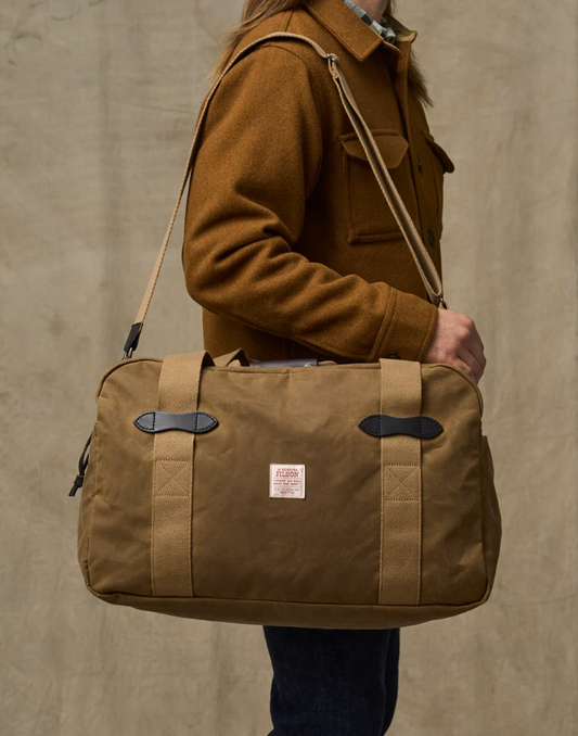 Medium Tin Cloth Duffle Bag