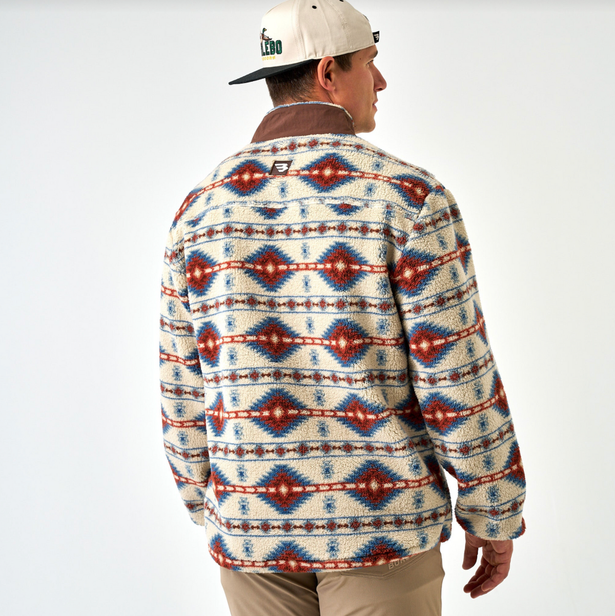 Quarter-Zip Sherpa Pullover