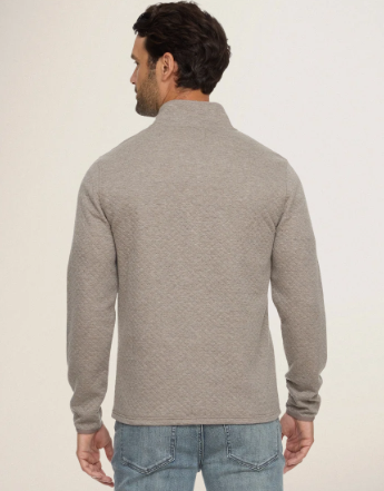 Bradner Super Soft Quilted 1/4 Zip Pullover