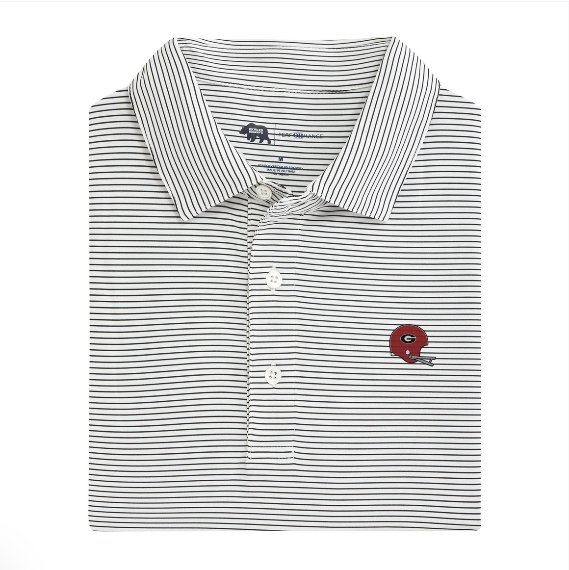 Birdie Stripe Performance Polo Locker Room Collection