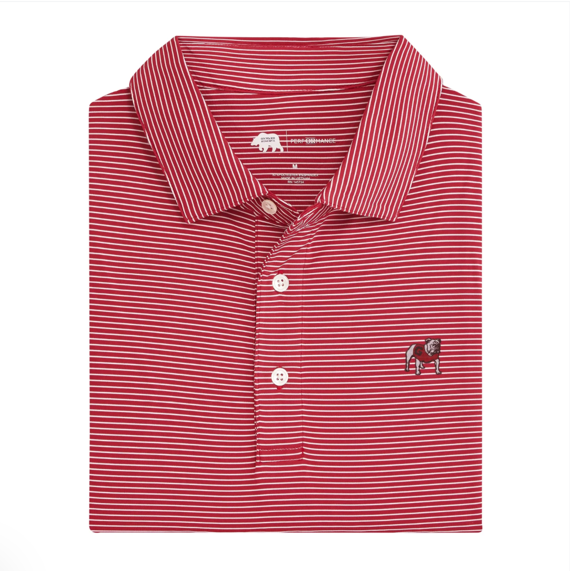 Birdie Stripe Performance Polo Locker Room Collection