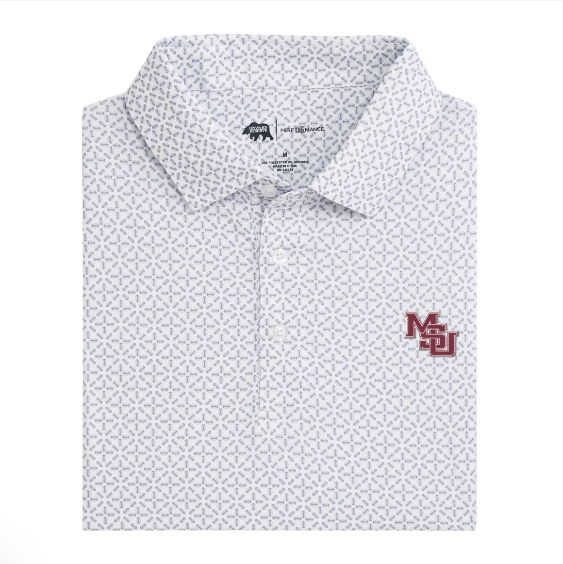 Gameday Printed Performance Polo