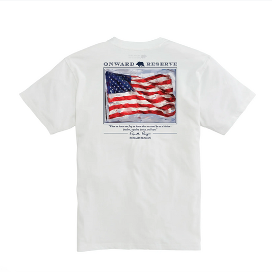 Old Glory Tee-Ronald Reagan